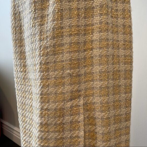 Ann Taylor Loft Yellow Tweed Skirt - Picture 4 of 7
